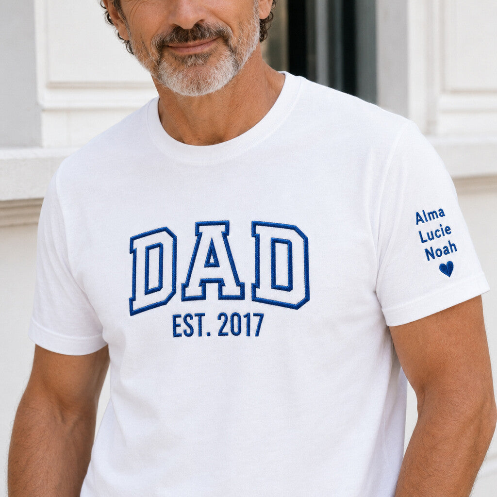 T-shirt personnalisé papa - Dad since