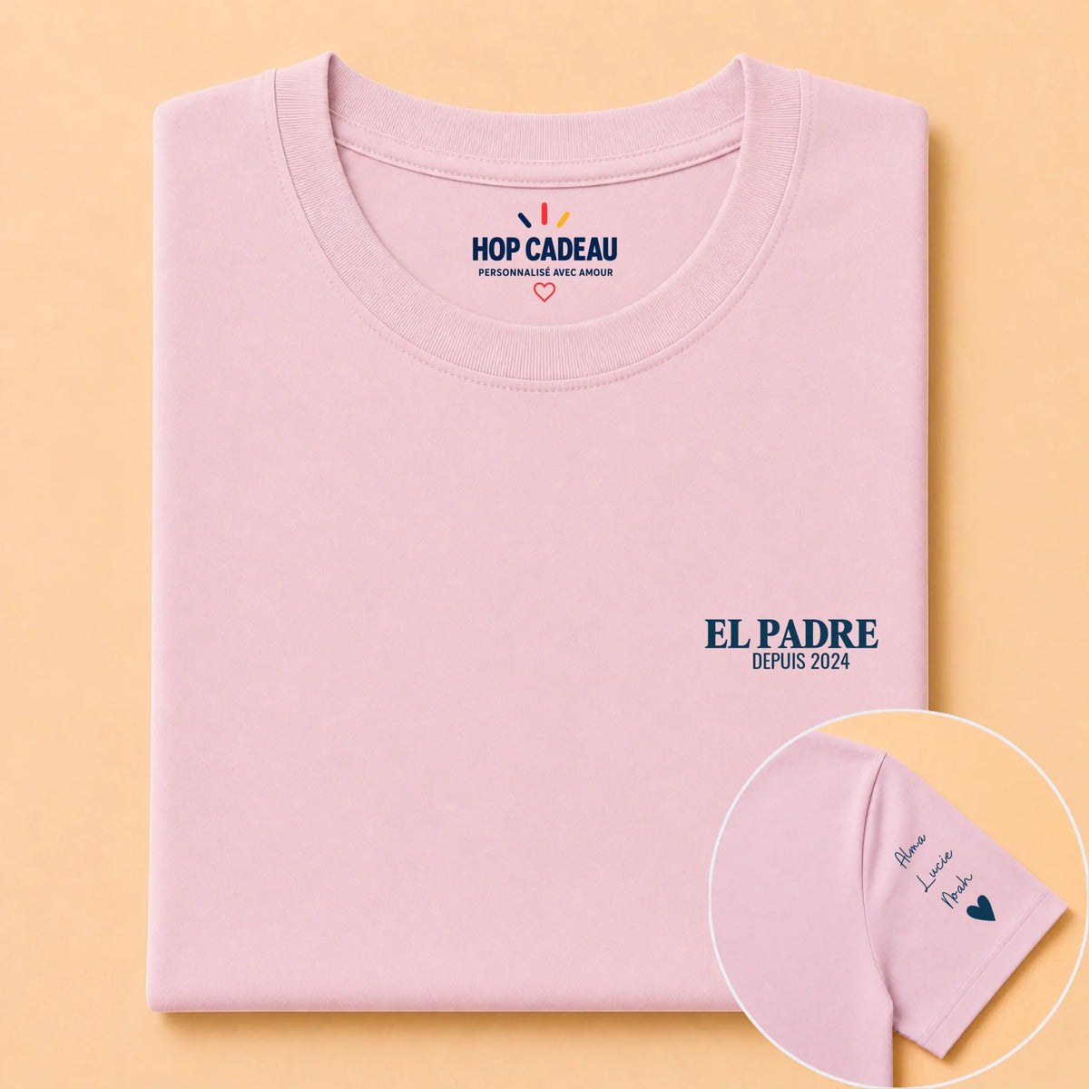 T-shirt personnalisé papa - El Padre – vue 7