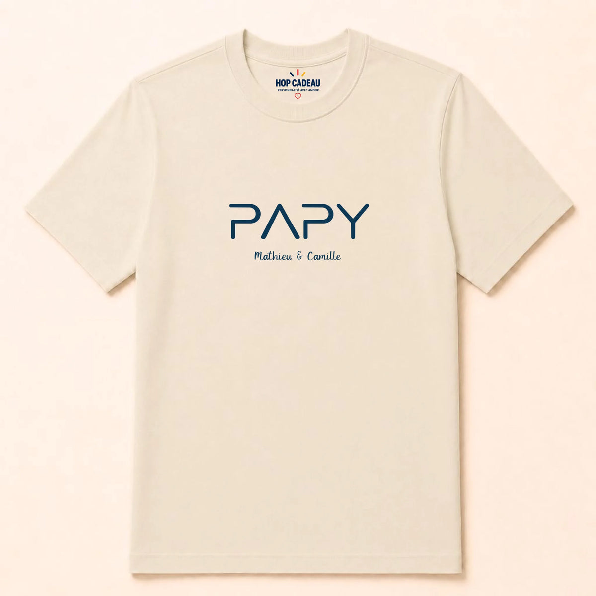 T-shirt personnalisé grand-père - Prénoms des petits-enfants – vue 10