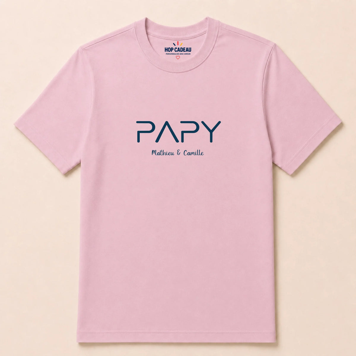 T-shirt personnalisé grand-père - Prénoms des petits-enfants – vue 13