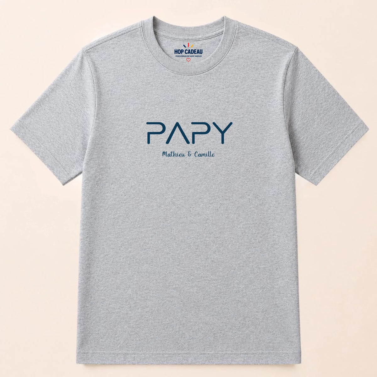 T-shirt personnalisé grand-père - Prénoms des petits-enfants – vue 5