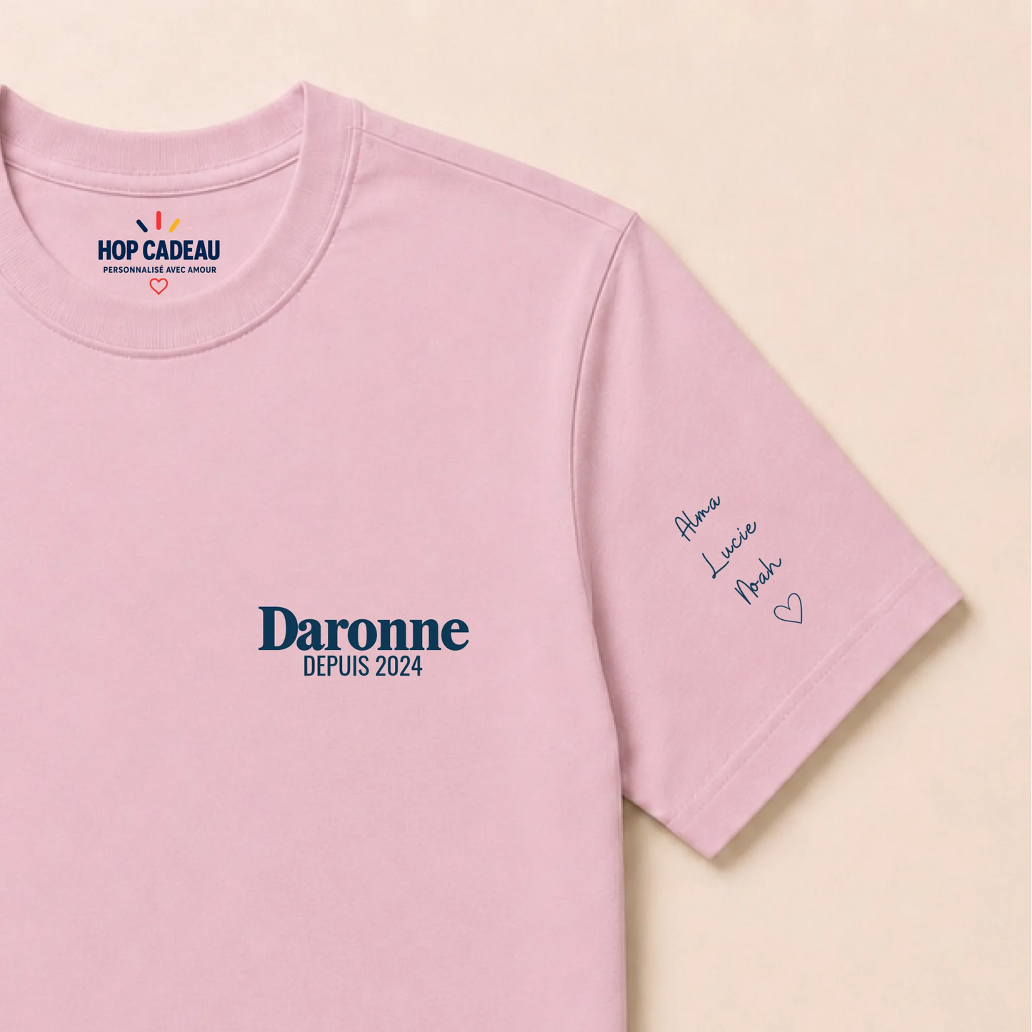 T-shirt personnalisé maman - Daronne depuis – vue 10