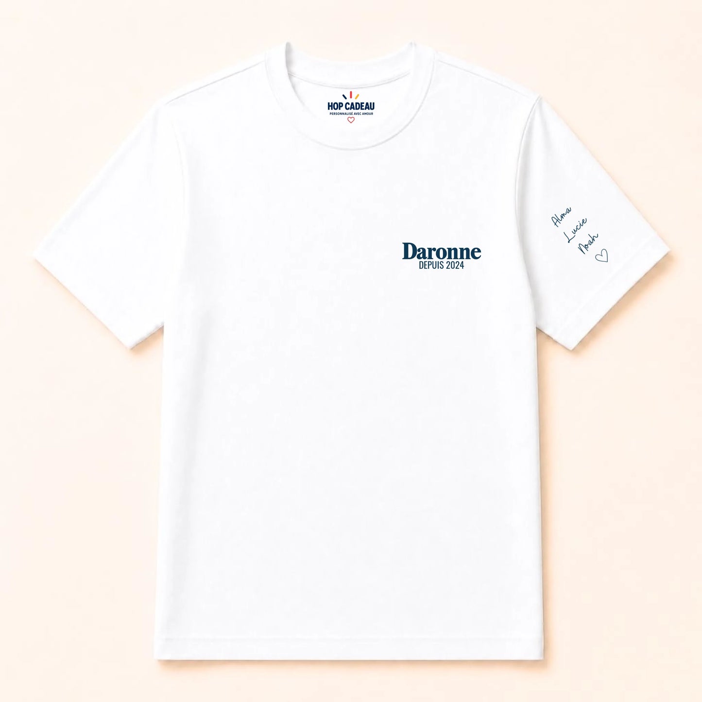 T-shirt personnalisé maman - Daronne depuis – vue 2