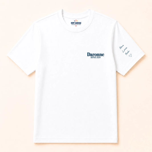 T-shirt personnalisé maman - Daronne depuis – vue 2