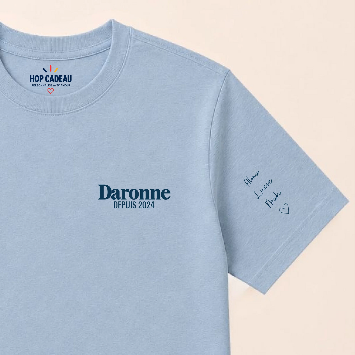 T-shirt personnalisé maman - Daronne depuis – vue 6