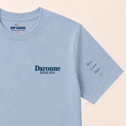 T-shirt personnalisé maman - Daronne depuis – vue 6
