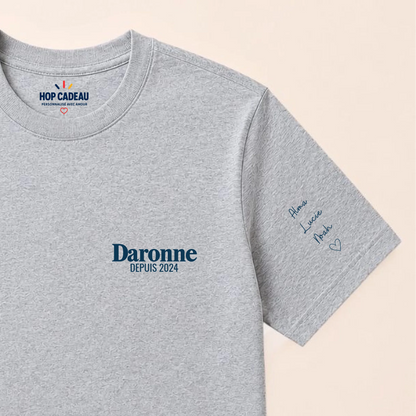 T-shirt personnalisé maman - Daronne depuis – vue 8