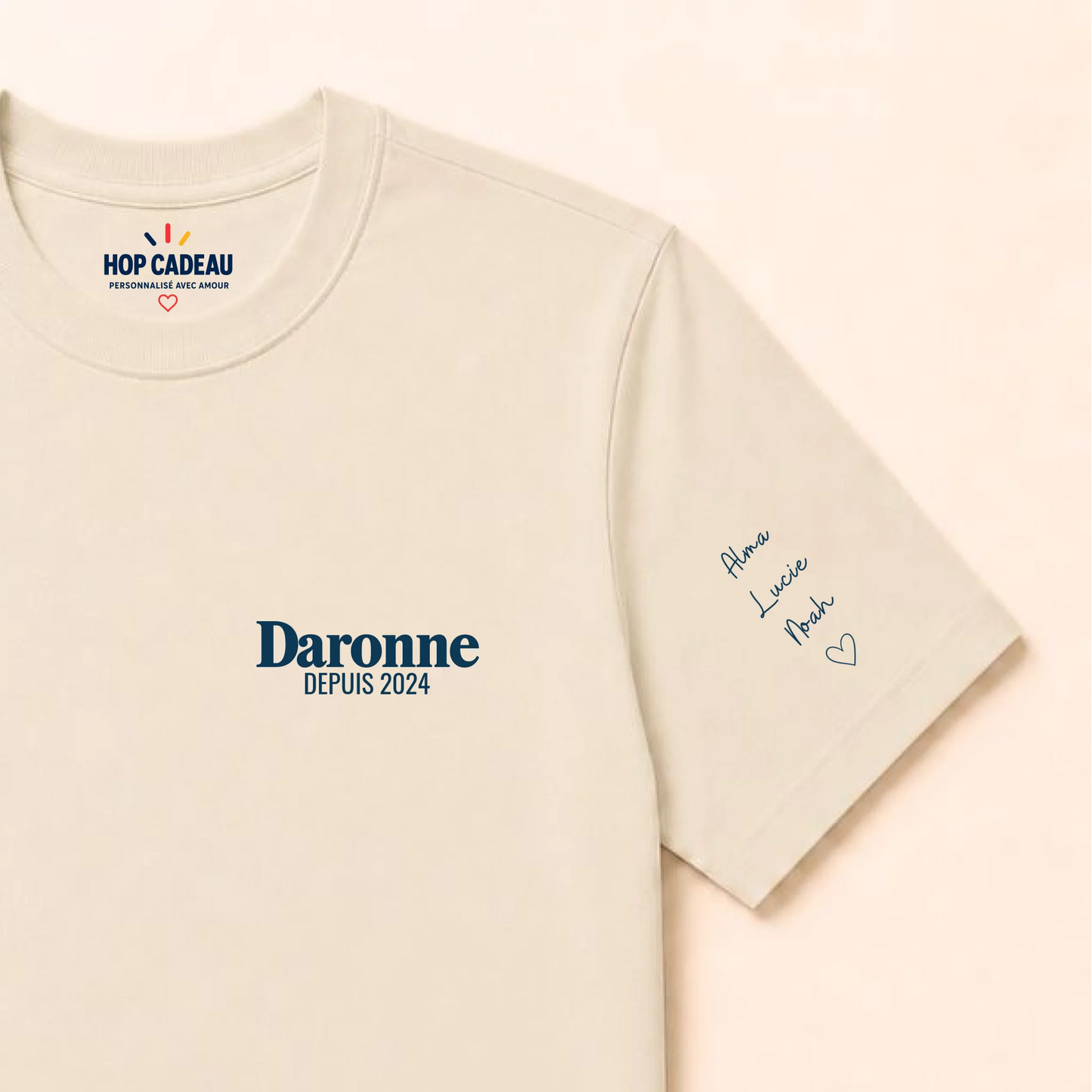 T-shirt personnalisé maman - Daronne depuis – vue 9