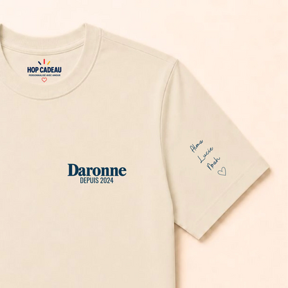 T-shirt personnalisé maman - Daronne depuis – vue 9