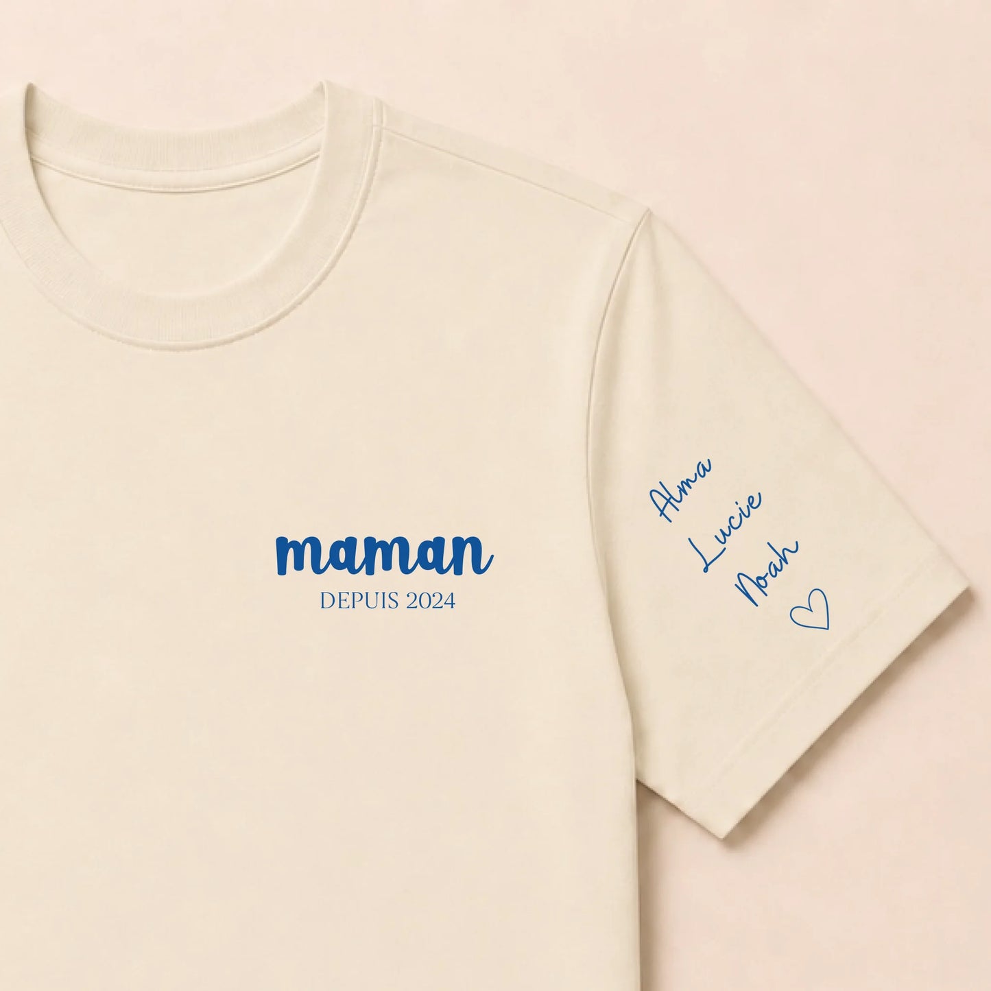 T-shirt personnalisé maman - Maman depuis – vue 16