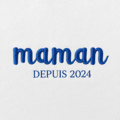 T-shirt personnalisé maman - Maman depuis – vue 5