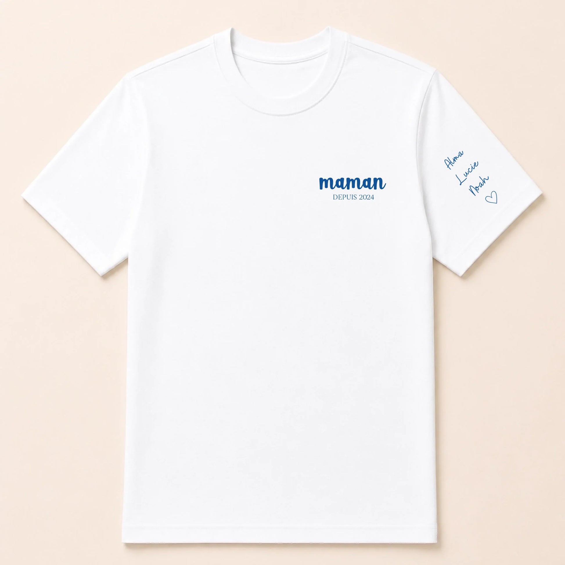 T-shirt personnalisé maman - Maman depuis – vue 7