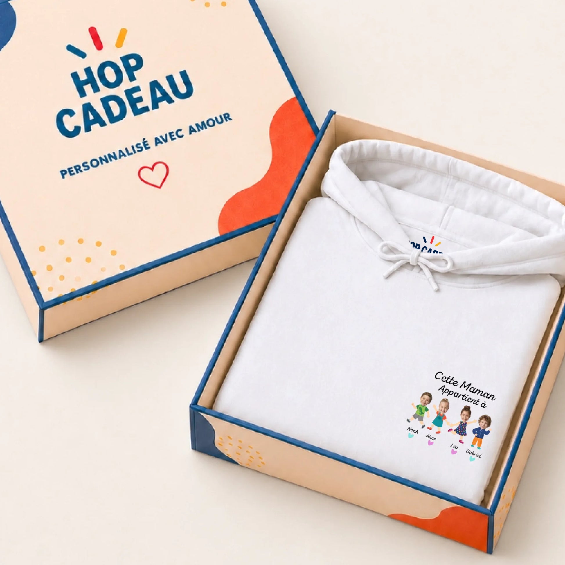 T-shirt personnalisé maman - Portraits de ses enfants – vue 28