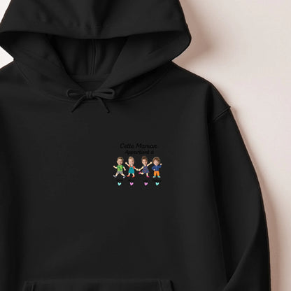 T-shirt personnalisé maman - Portraits de ses enfants – vue 33