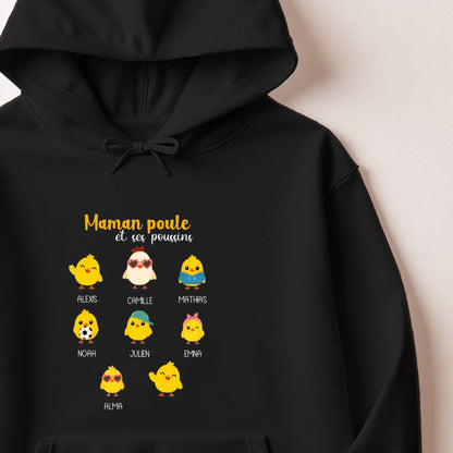 T-shirt Maman personnalisé – Maman Poule – vue 34