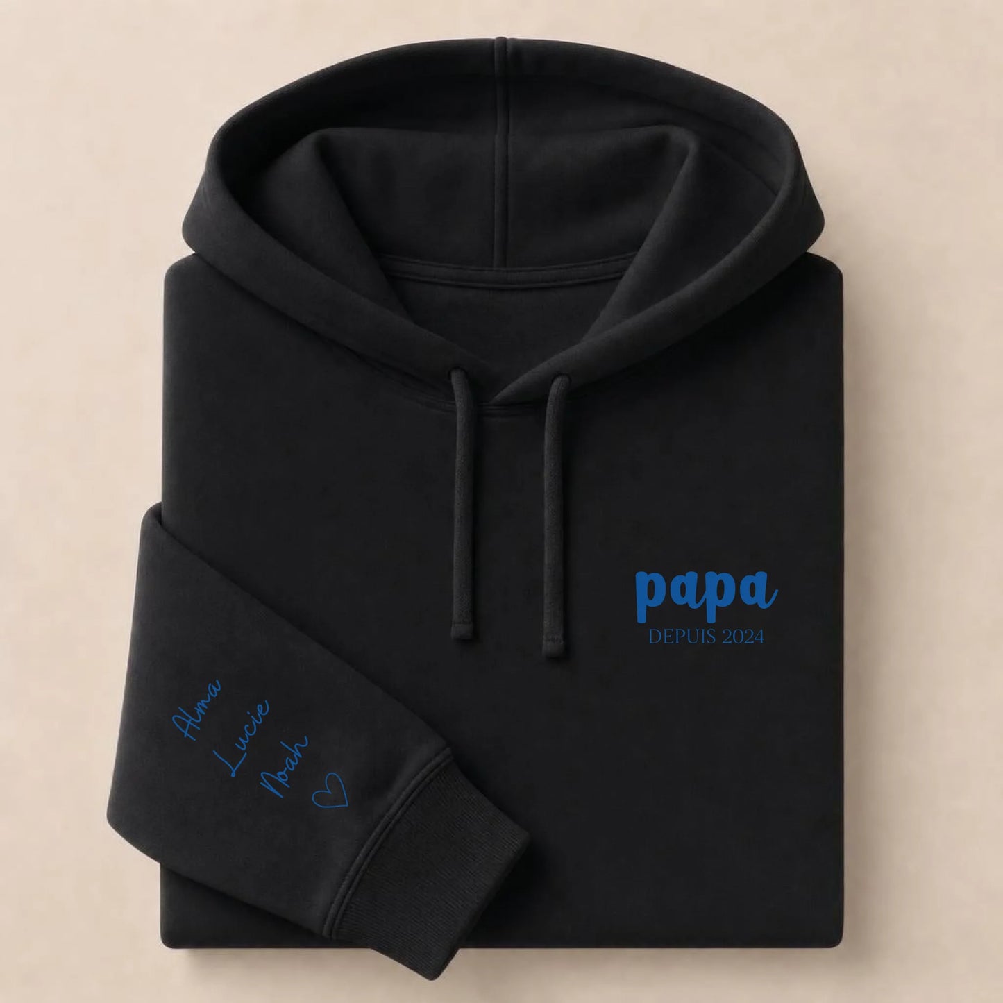 T-shirt personnalisé papa - Papa depuis – vue 51