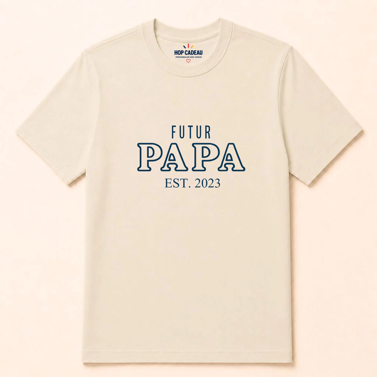 T-shirt personnalisé annonce grossesse papa - Année – vue 12