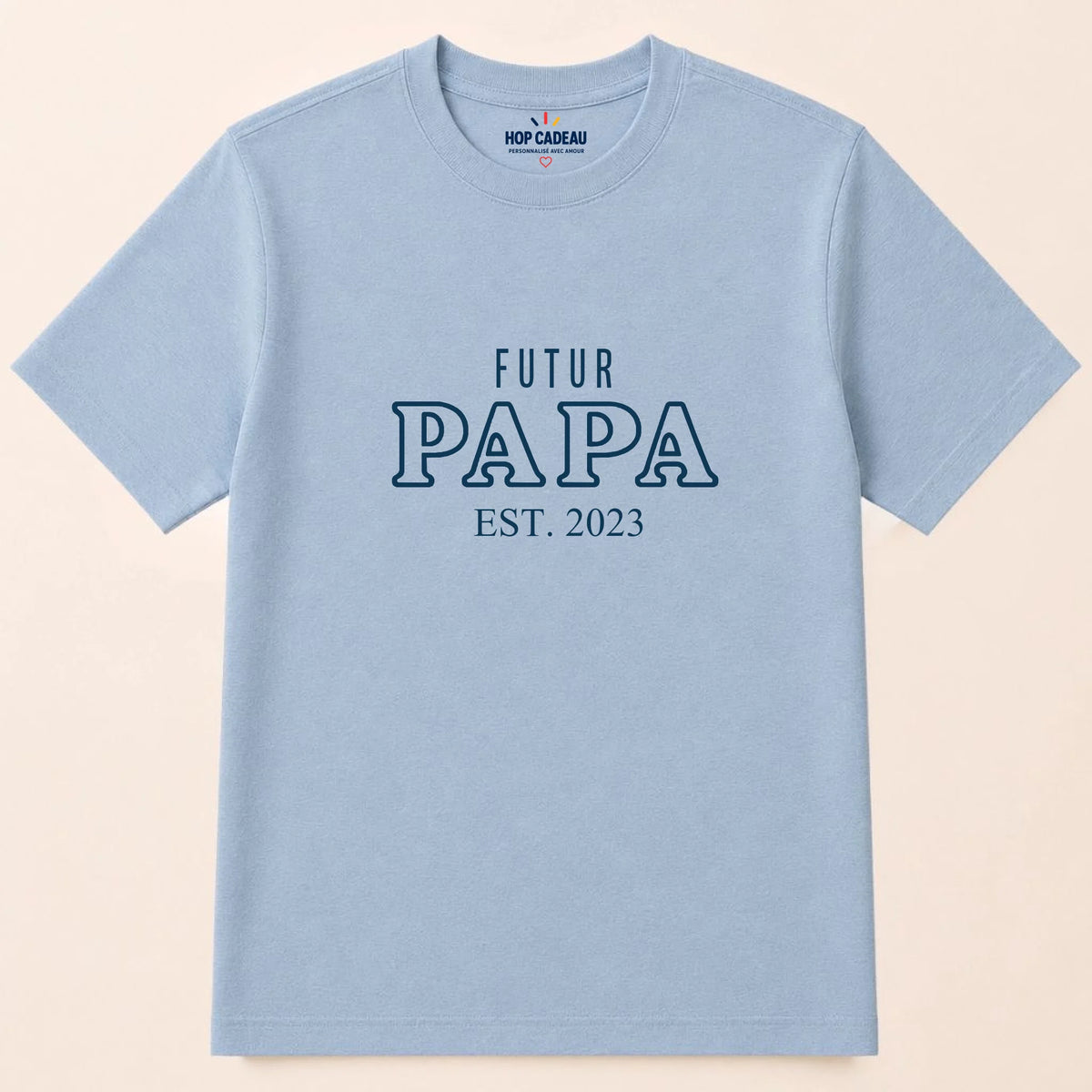 T-shirt personnalisé annonce grossesse papa - Année – vue 14