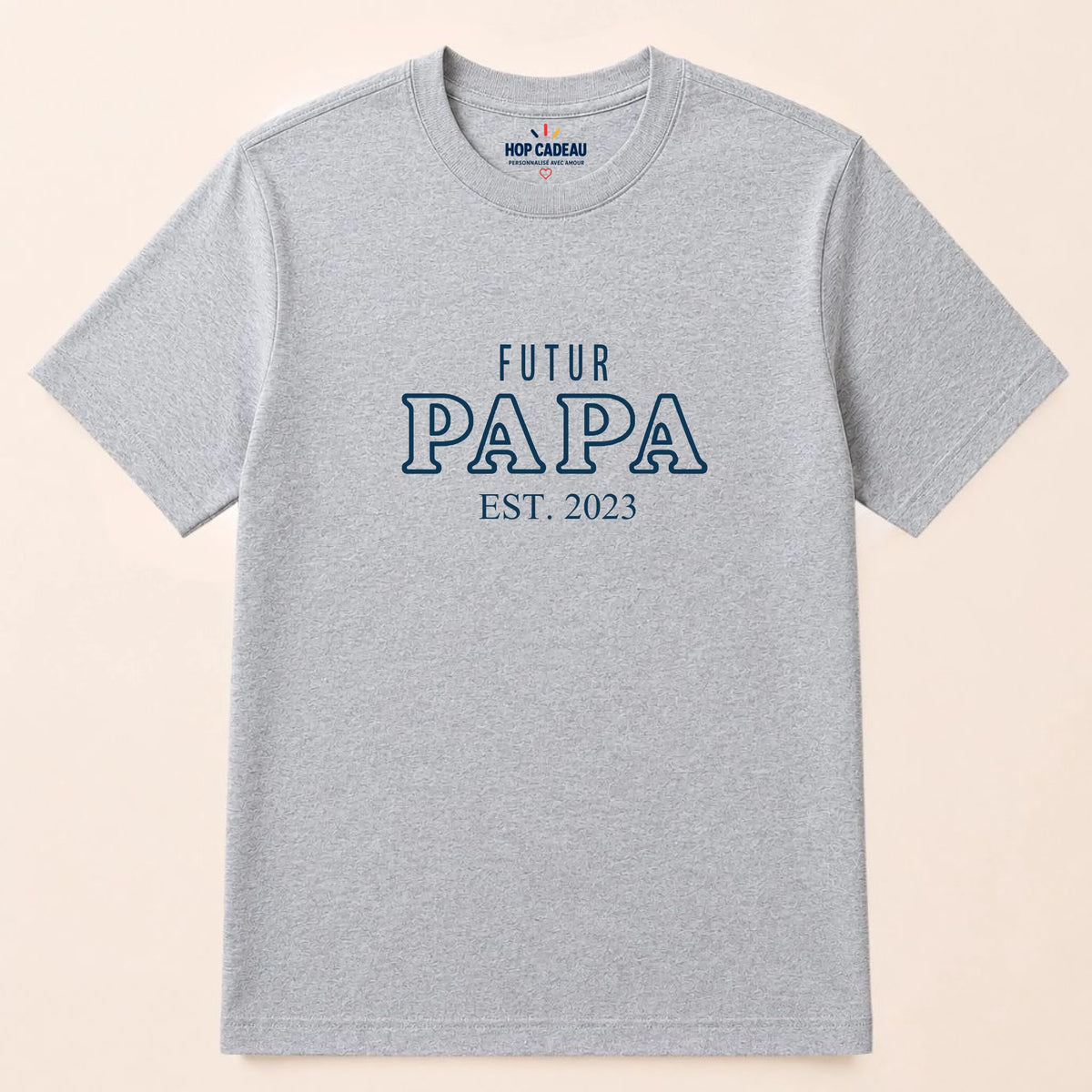 T-shirt personnalisé annonce grossesse papa - Année – vue 7