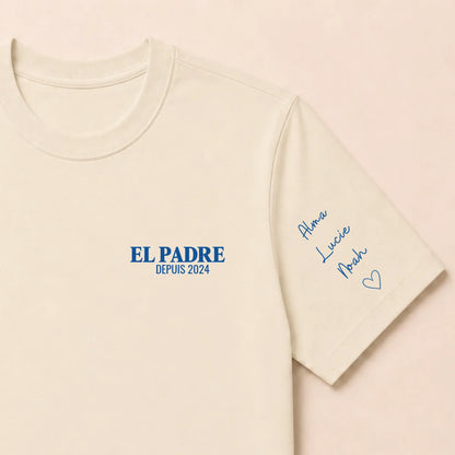 T-shirt personnalisé papa - El Padre – vue 16
