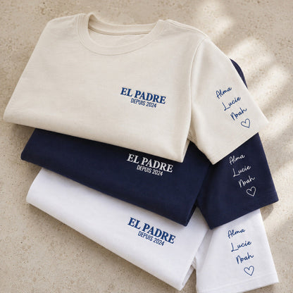 T-shirt personnalisé papa - El Padre – vue 5
