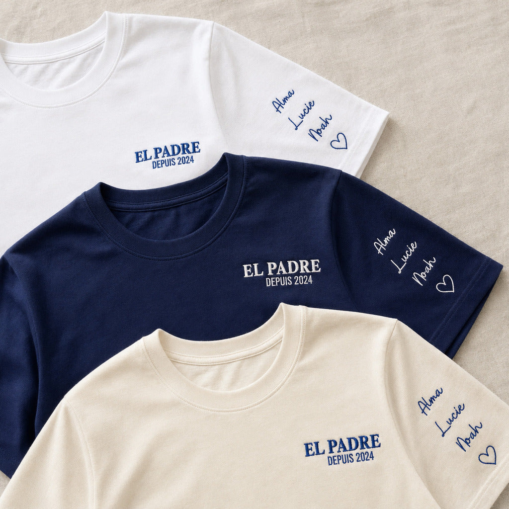 T-shirt personnalisé papa - El Padre – vue 6