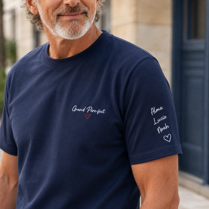 T-shirt personnalisé papy - Grand Père-fect – vue 2