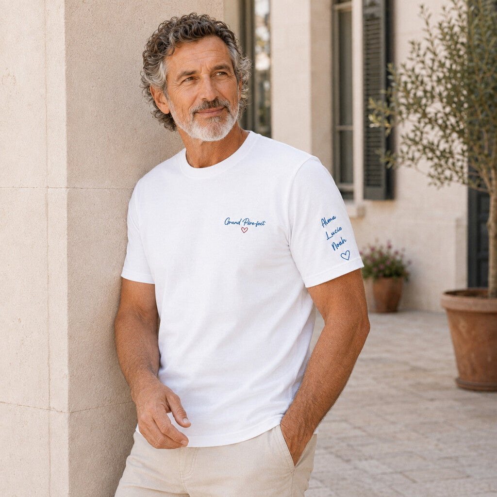 T-shirt personnalisé papy - Grand Père-fect – vue 4