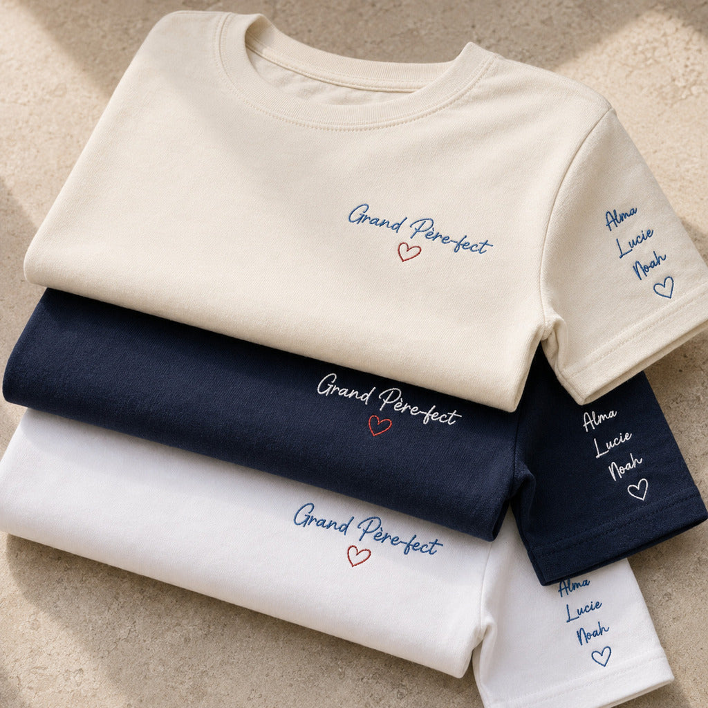 T-shirt personnalisé papy - Grand Père-fect – vue 5