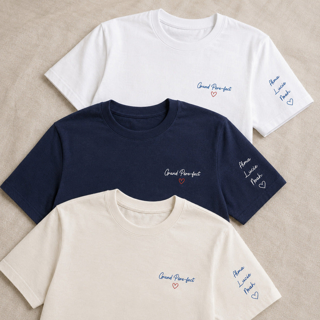 T-shirt personnalisé papy - Grand Père-fect – vue 6