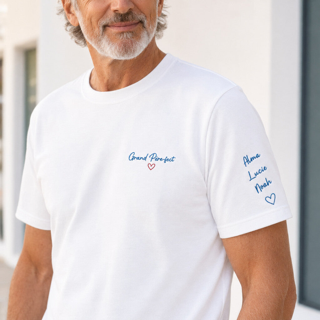 T-shirt personnalisé papy - Grand Père-fect