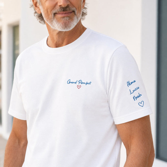 T-shirt personnalisé papy - Grand Père-fect