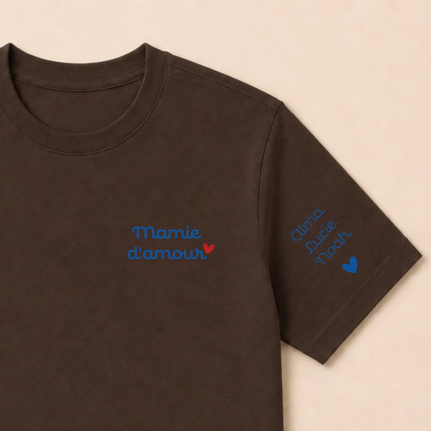 T-shirt personnalisé mamie - Mamie d’amour – vue 21