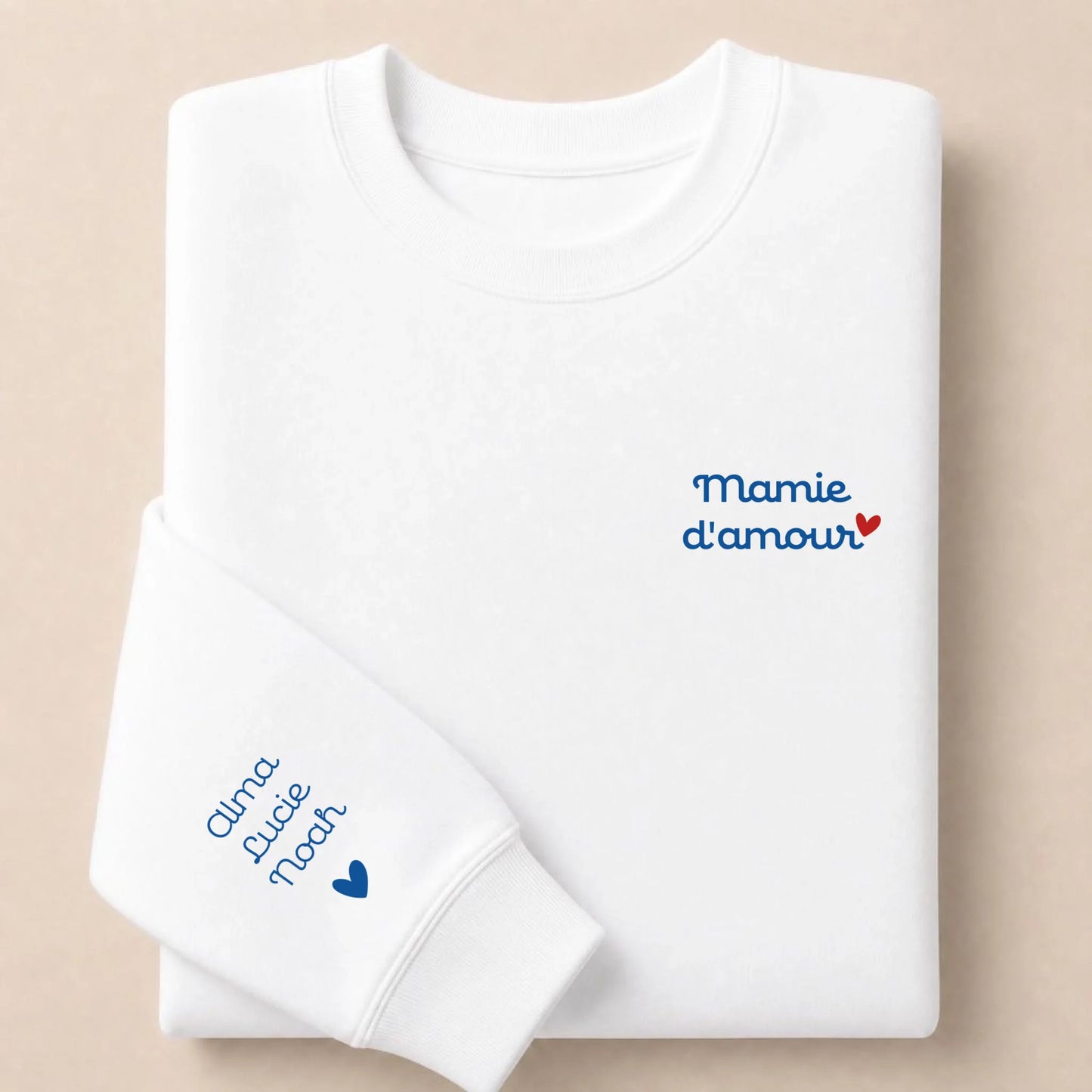 T-shirt personnalisé mamie - Mamie d’amour – vue 23