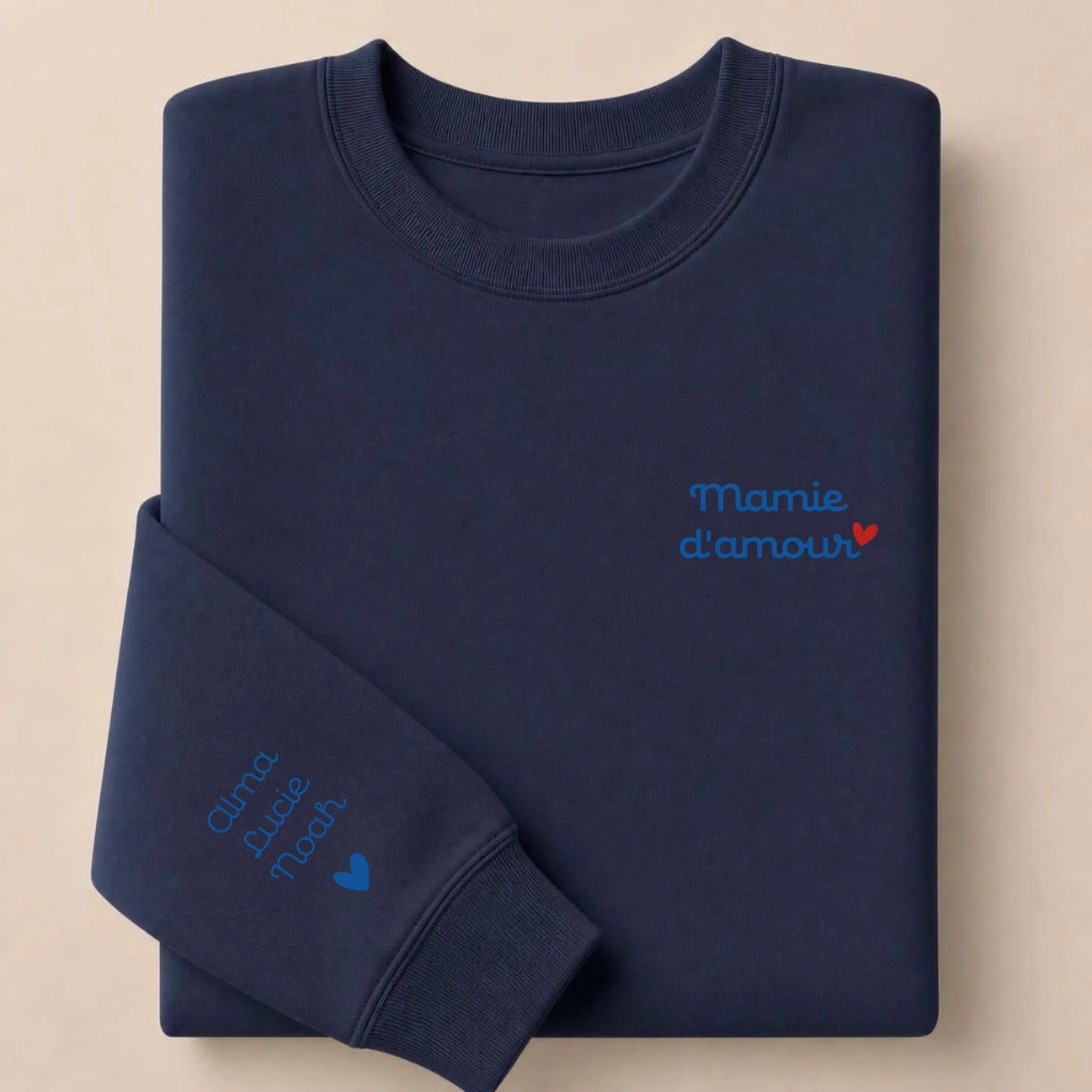 T-shirt personnalisé mamie - Mamie d’amour – vue 33