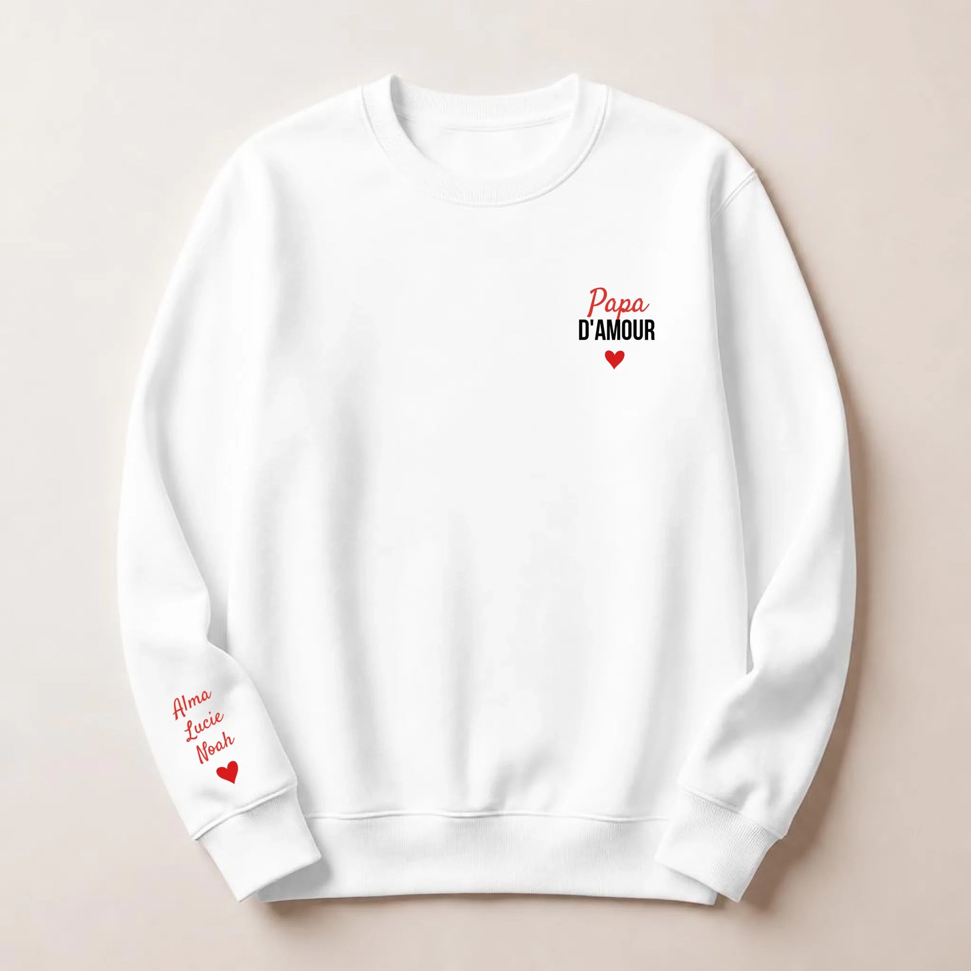 T-shirt personnalisé papa - Papa d’amour – vue 22