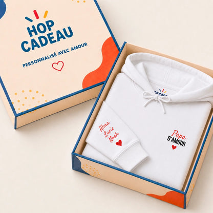 T-shirt personnalisé papa - Papa d’amour – vue 37