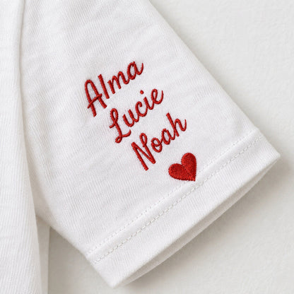 T-shirt personnalisé papa - Papa d’amour – vue 4