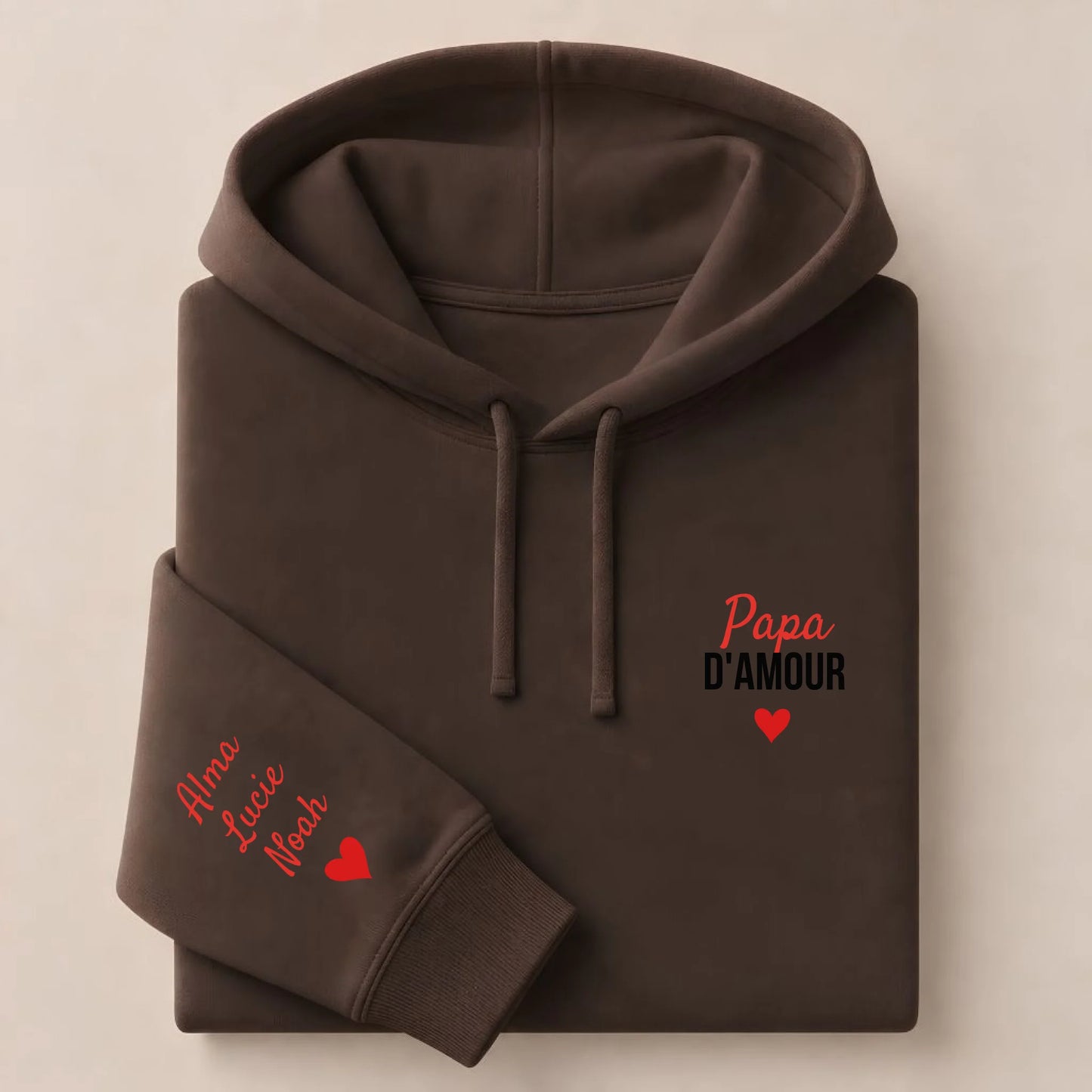 T-shirt personnalisé papa - Papa d’amour – vue 41