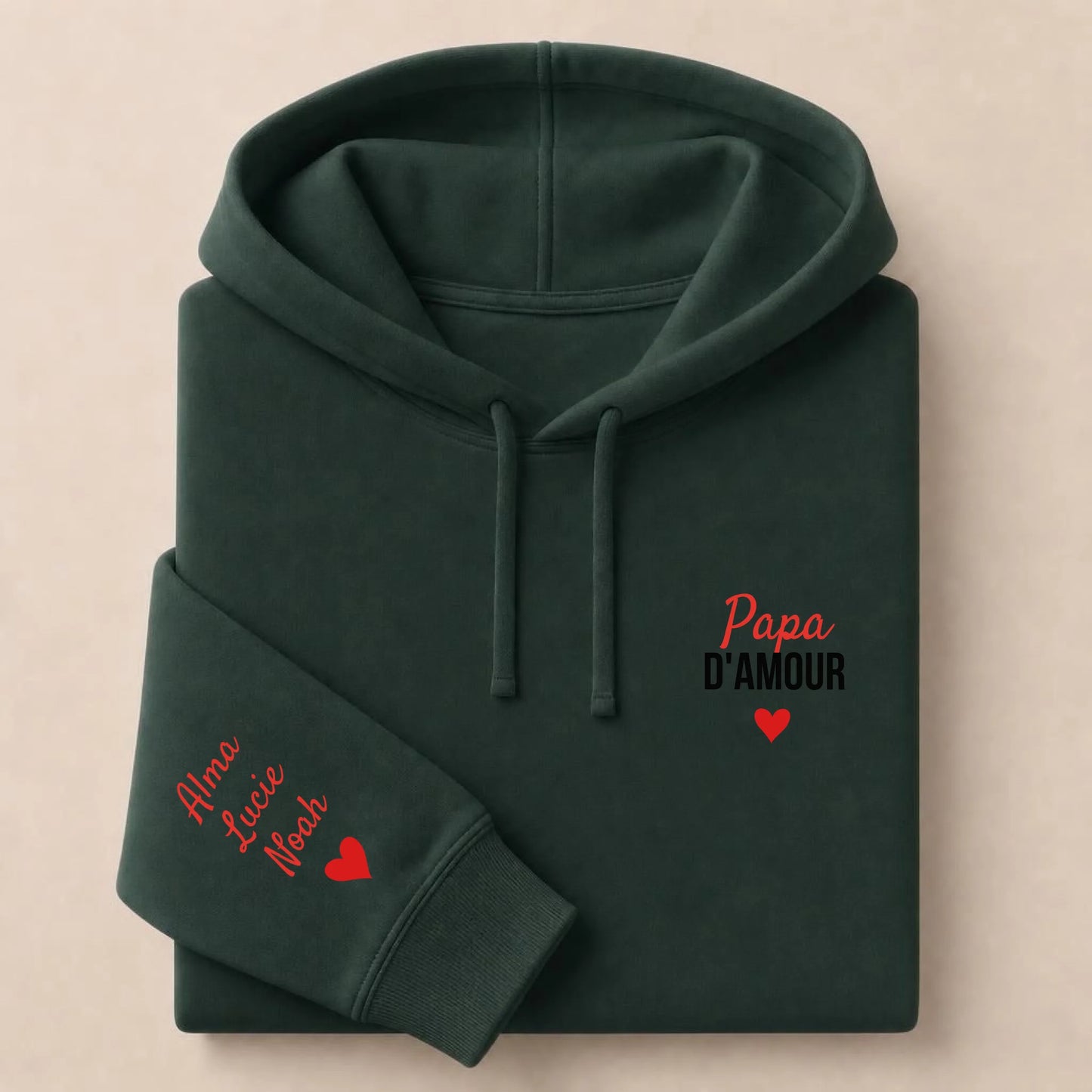 T-shirt personnalisé papa - Papa d’amour – vue 42