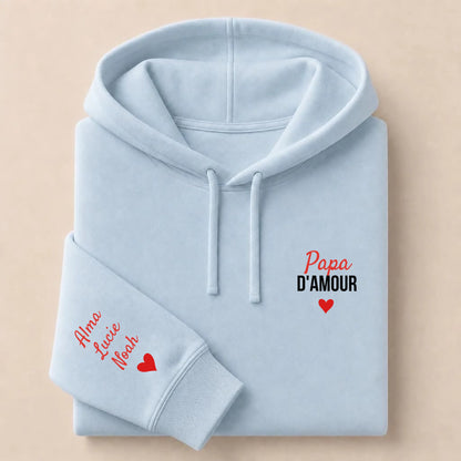 T-shirt personnalisé papa - Papa d’amour – vue 43