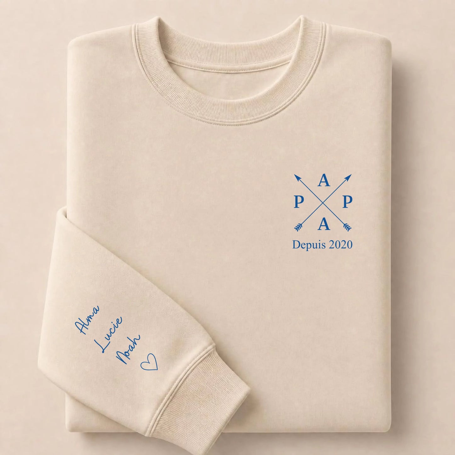 T-shirt personnalisé papa - Papa depuis – vue 25