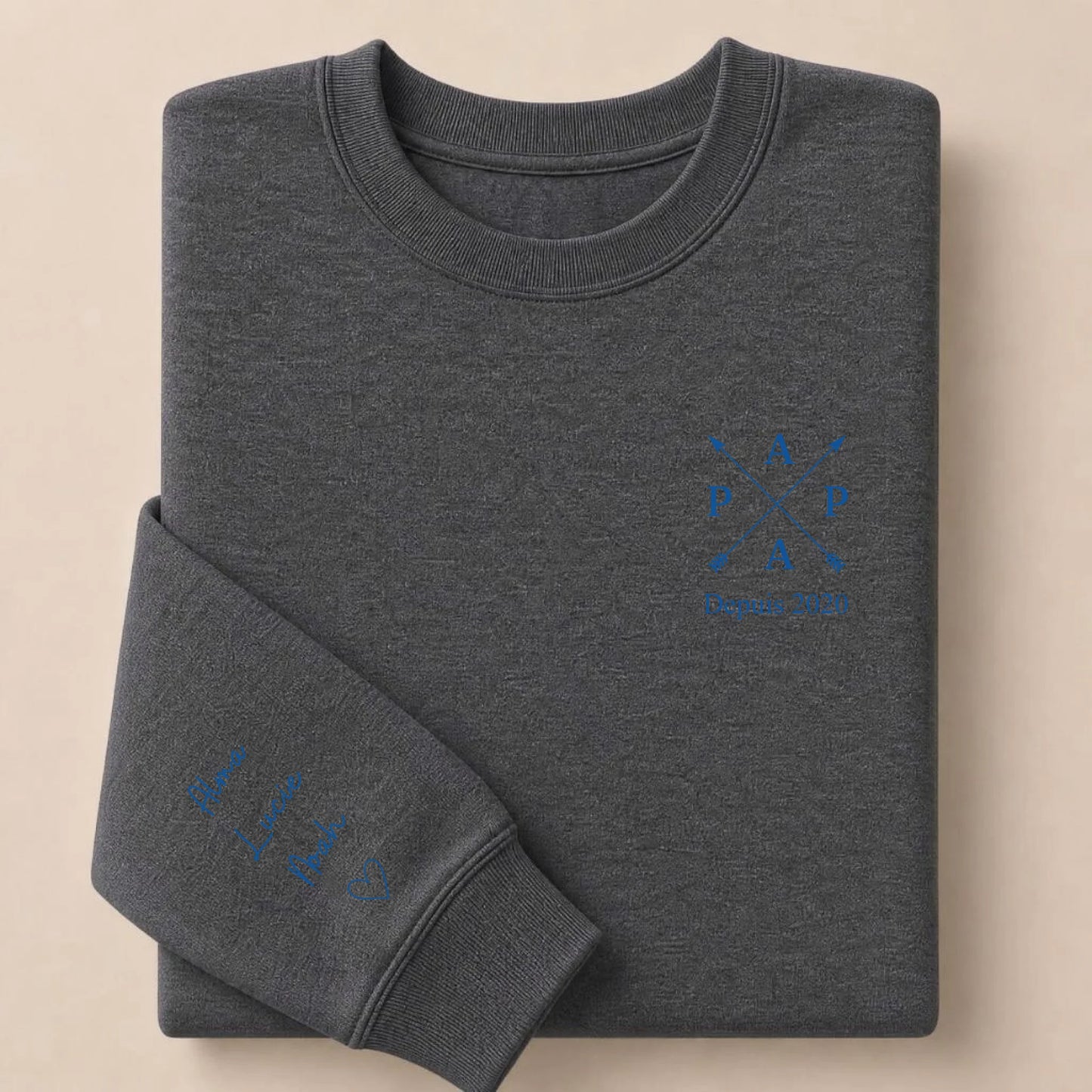 T-shirt personnalisé papa - Papa depuis – vue 29