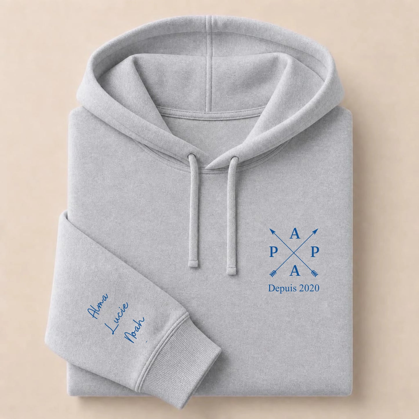 T-shirt personnalisé papa - Papa depuis – vue 47