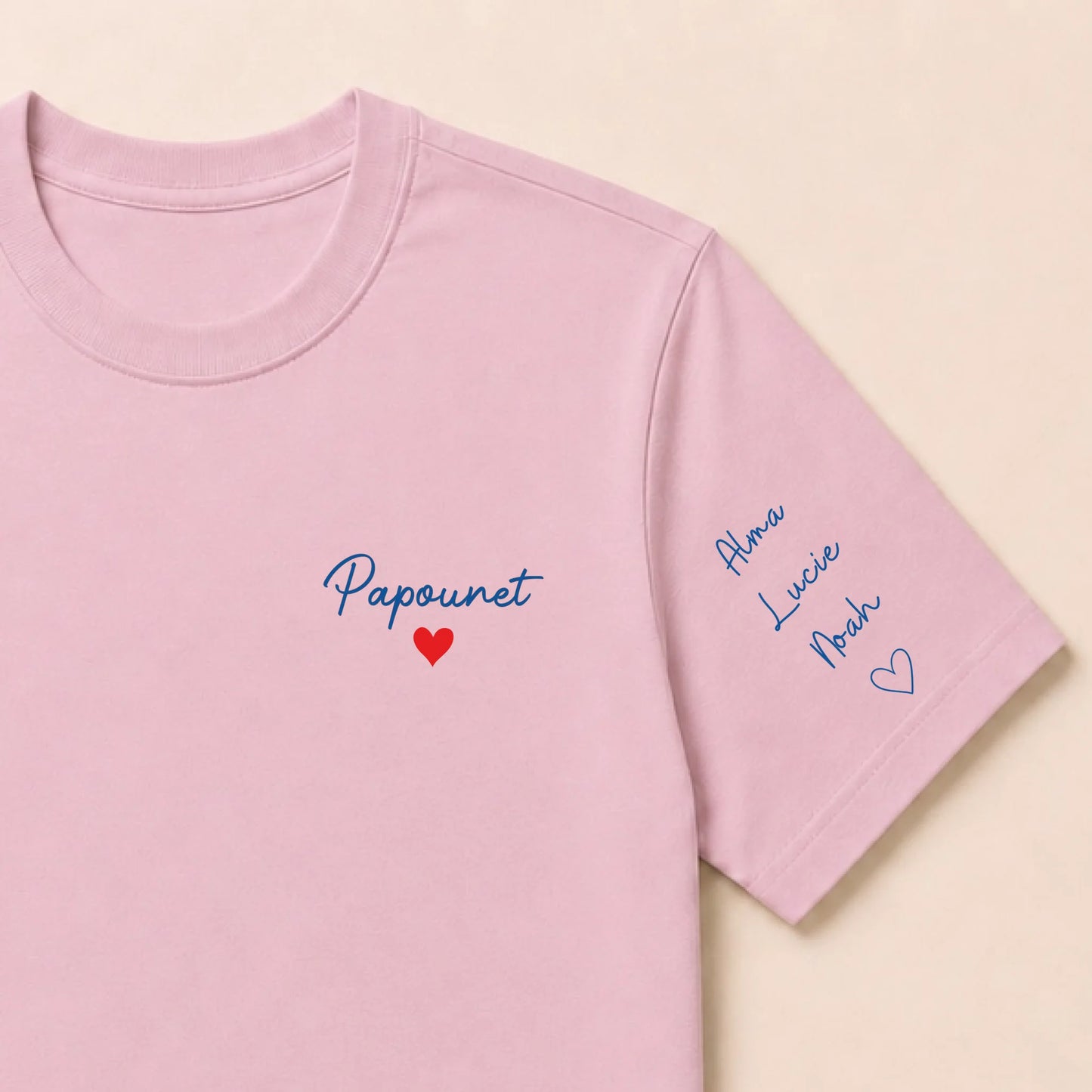 T-shirt personnalisé papa - Papounet – vue 14