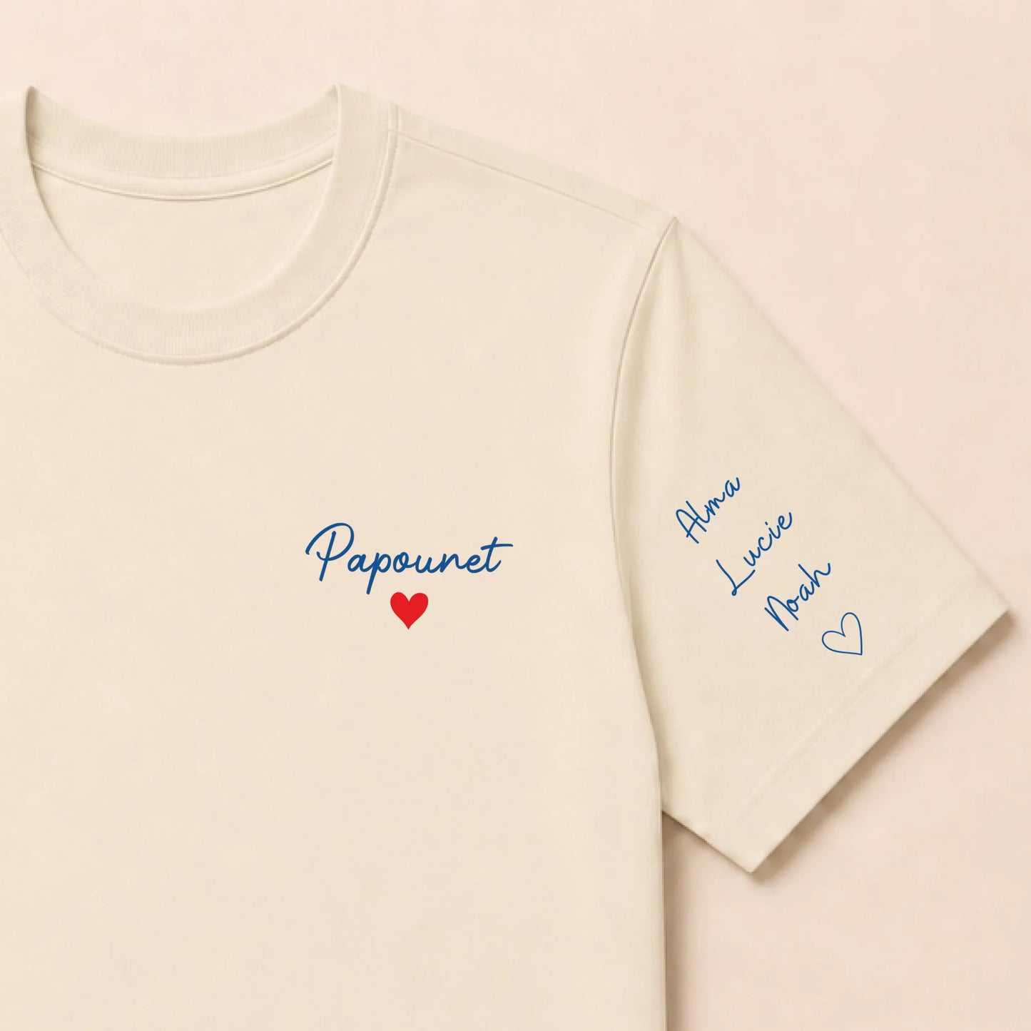 T-shirt personnalisé papa - Papounet – vue 15