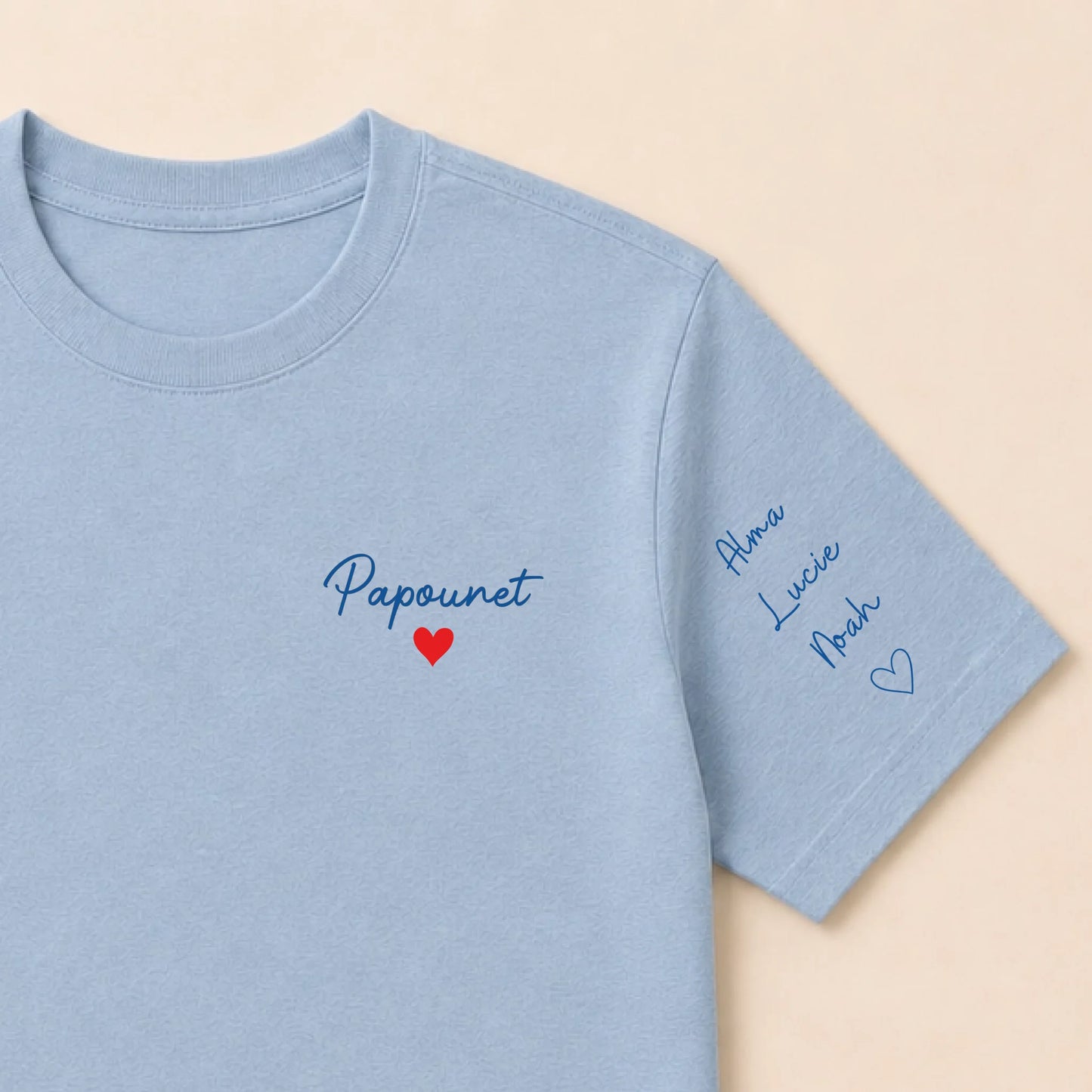 T-shirt personnalisé papa - Papounet – vue 16