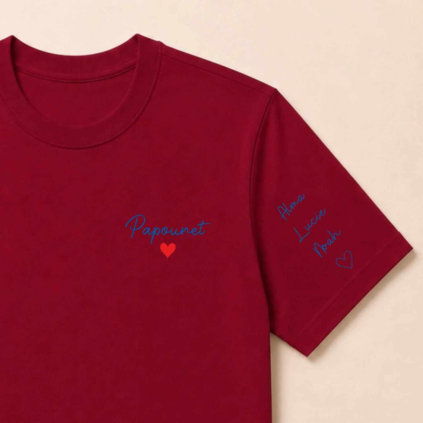T-shirt personnalisé papa - Papounet – vue 19