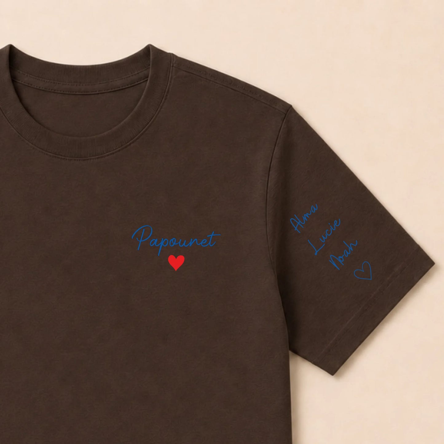 T-shirt personnalisé papa - Papounet – vue 20