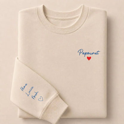 T-shirt personnalisé papa - Papounet – vue 26